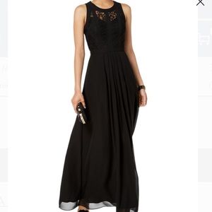 B&A Evening Gown - Black Lace - Size 6